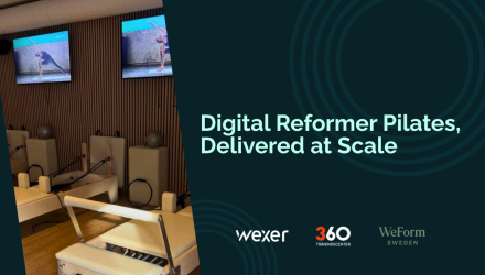 Wexer & WeForm Bring Reformer Pilates to 360 Träningscenter