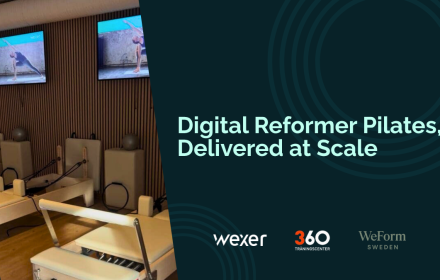 Wexer & WeForm Bring Reformer Pilates to 360 Träningscenter